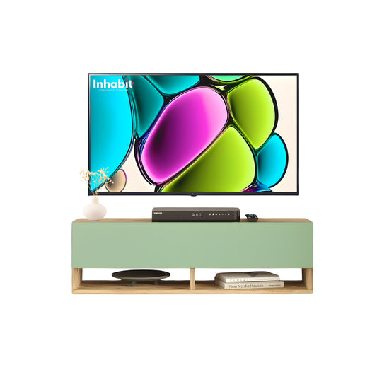 Inhabit Olive Green TV Console / Cabinet