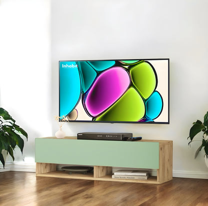 Inhabit Olive Green TV Console / Cabinet