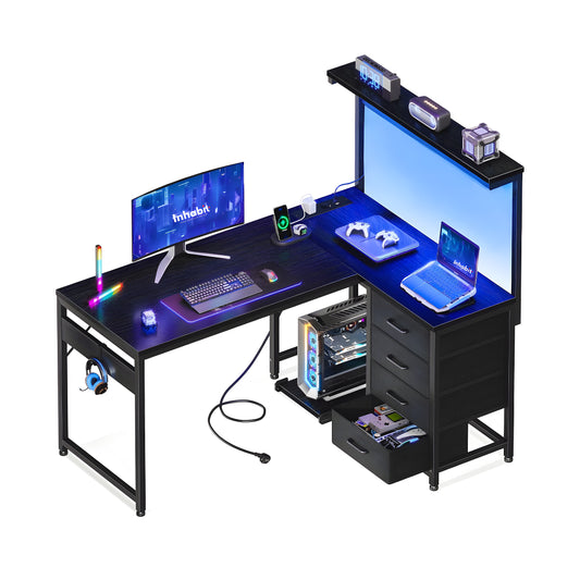 Inhabit Hub High Storage Desk