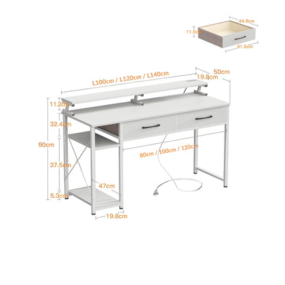 Inhabit Primary 2 Drawers Desk