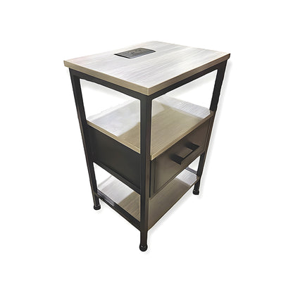 Inhabit Charging Side Table / Nightstand Multi Color
