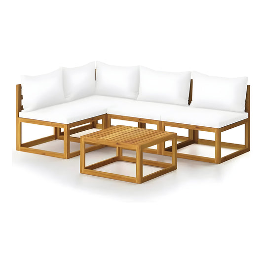 Inhabit L-Shaped Patio Lounge With Coffee Table