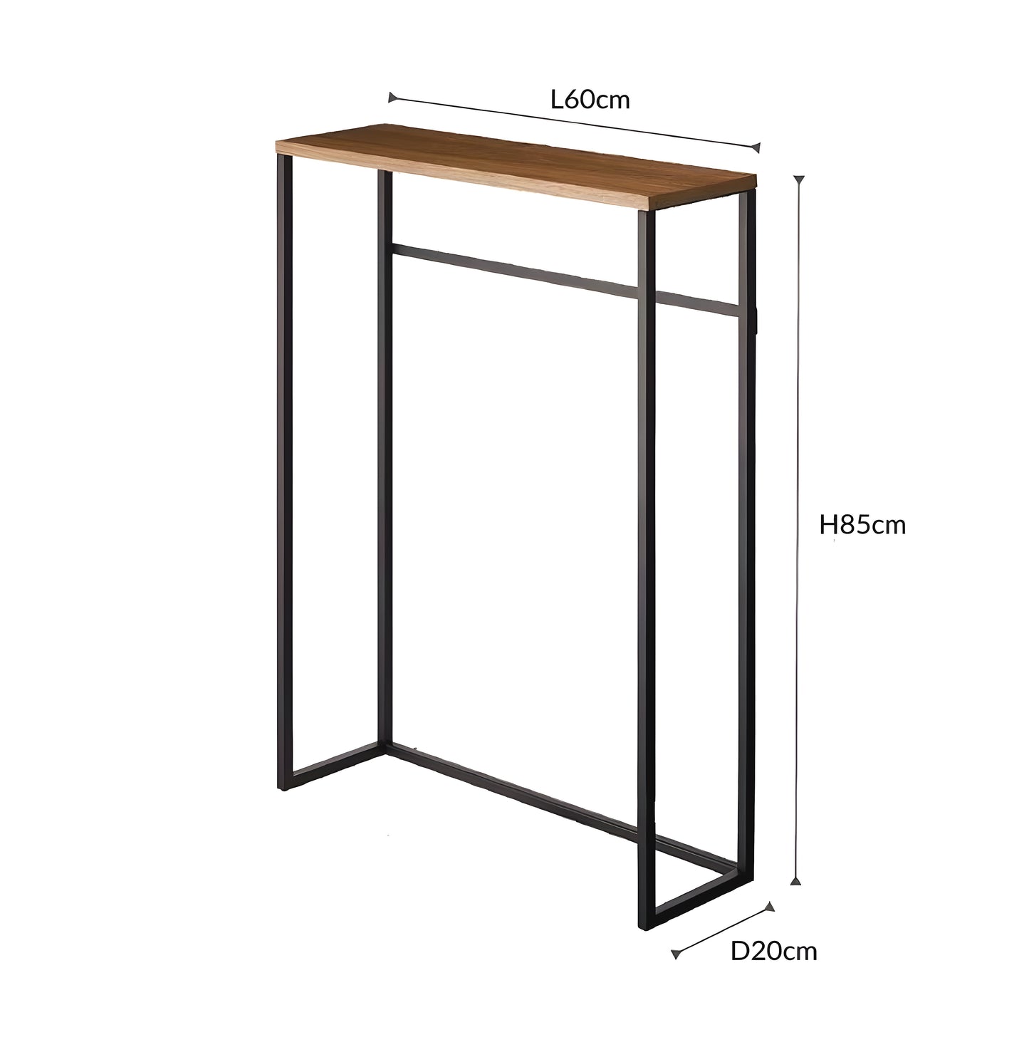 Inhabit Mini Narrow High Console / Entryway