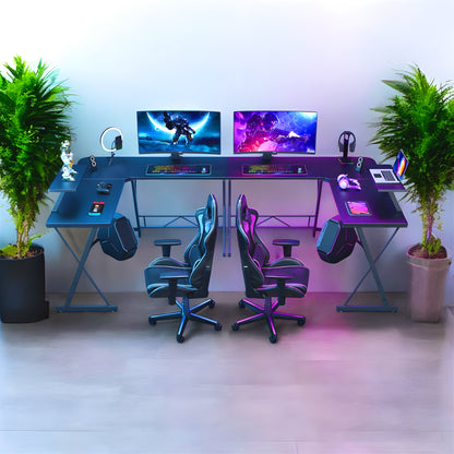 Inhabit Iron Maden L-Shaped Desk