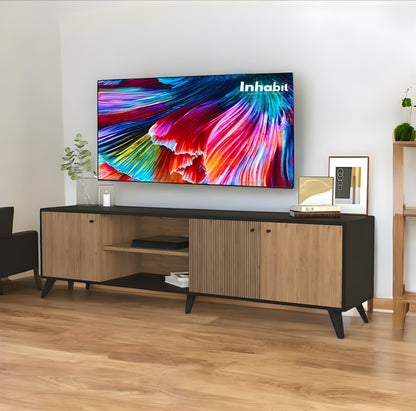 Inhabit Nordic Striped TV Console / Cabinet