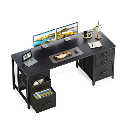 Inhabit Classic 6 Drawers Desk