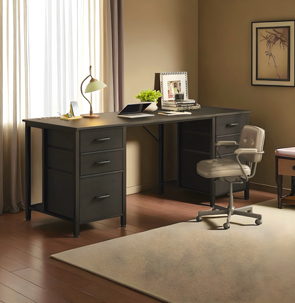 Inhabit Classic 6 Drawers Desk